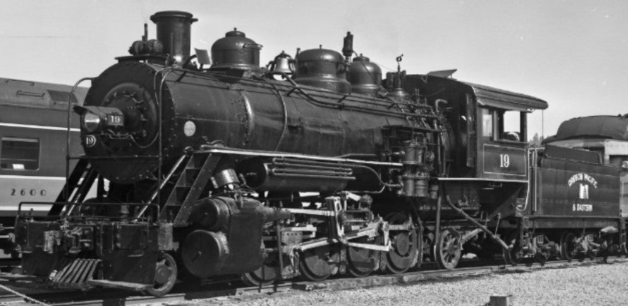 90 Ton Baldwin 2-8-2 OP&E #19 "Emperor of the North"