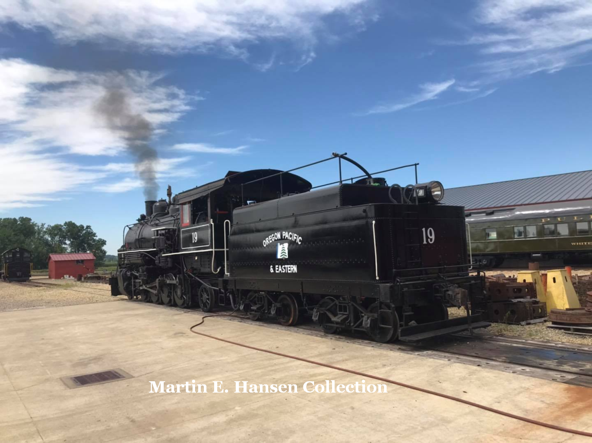 90 Ton Baldwin 2-8-2 OP&E #19 "Emperor of the North"