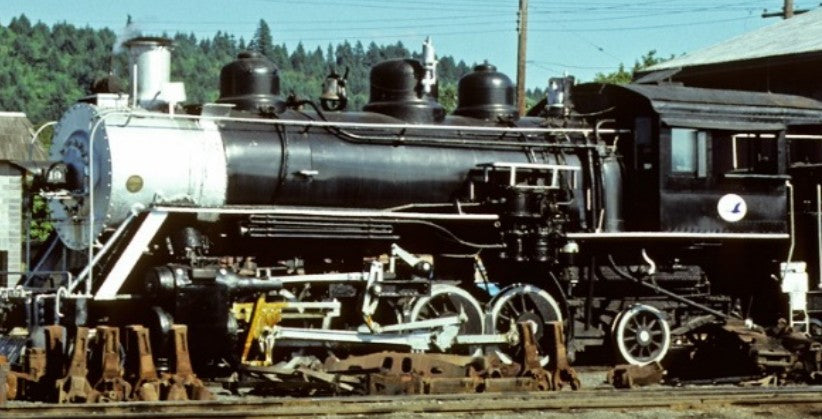 90 Ton Baldwin 2-8-2 OP&E #19, The Goose