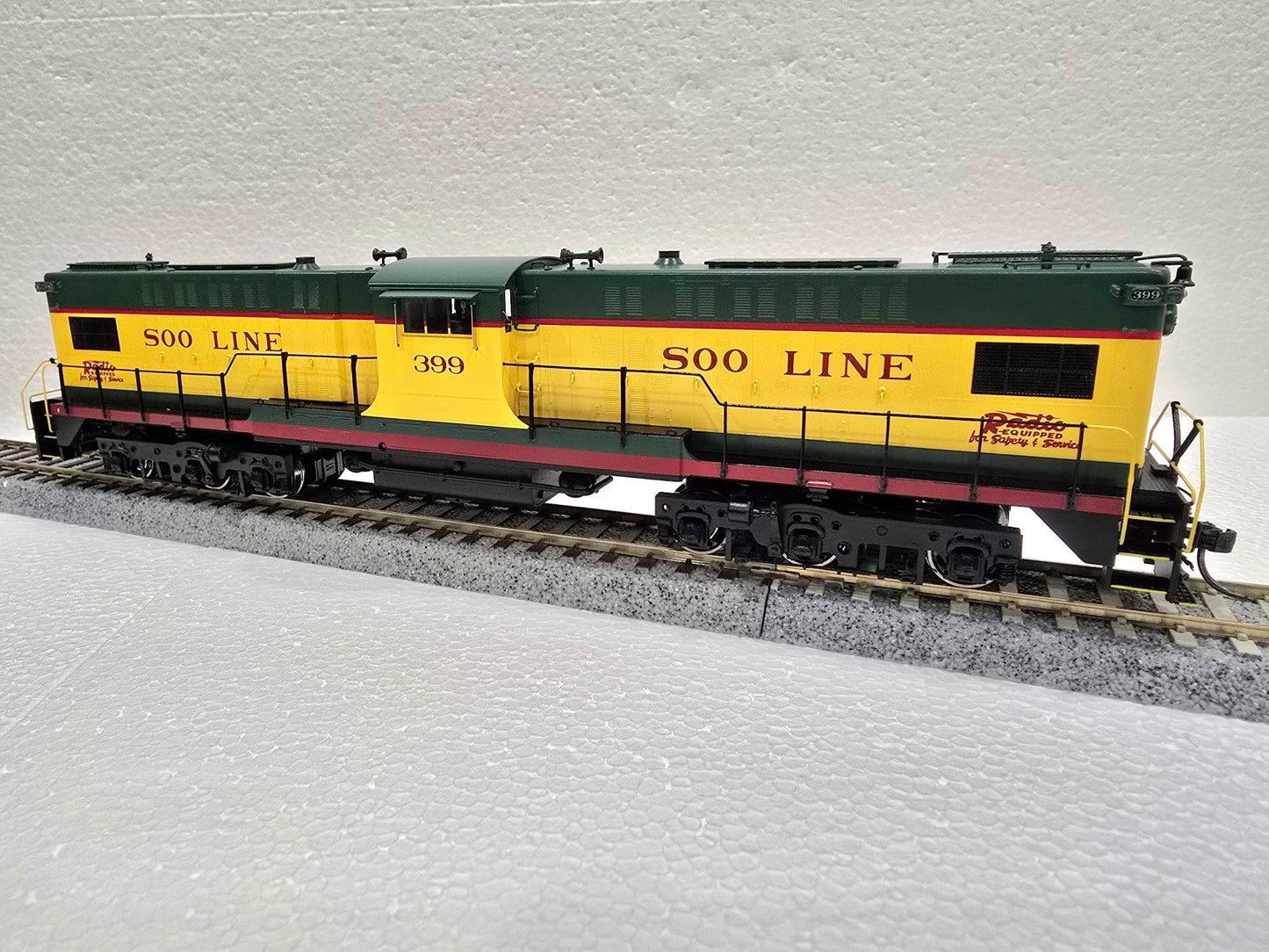 Baldwin Center Cab DT-6-6-2000 Soo Line Patch (EX DSSA) #399