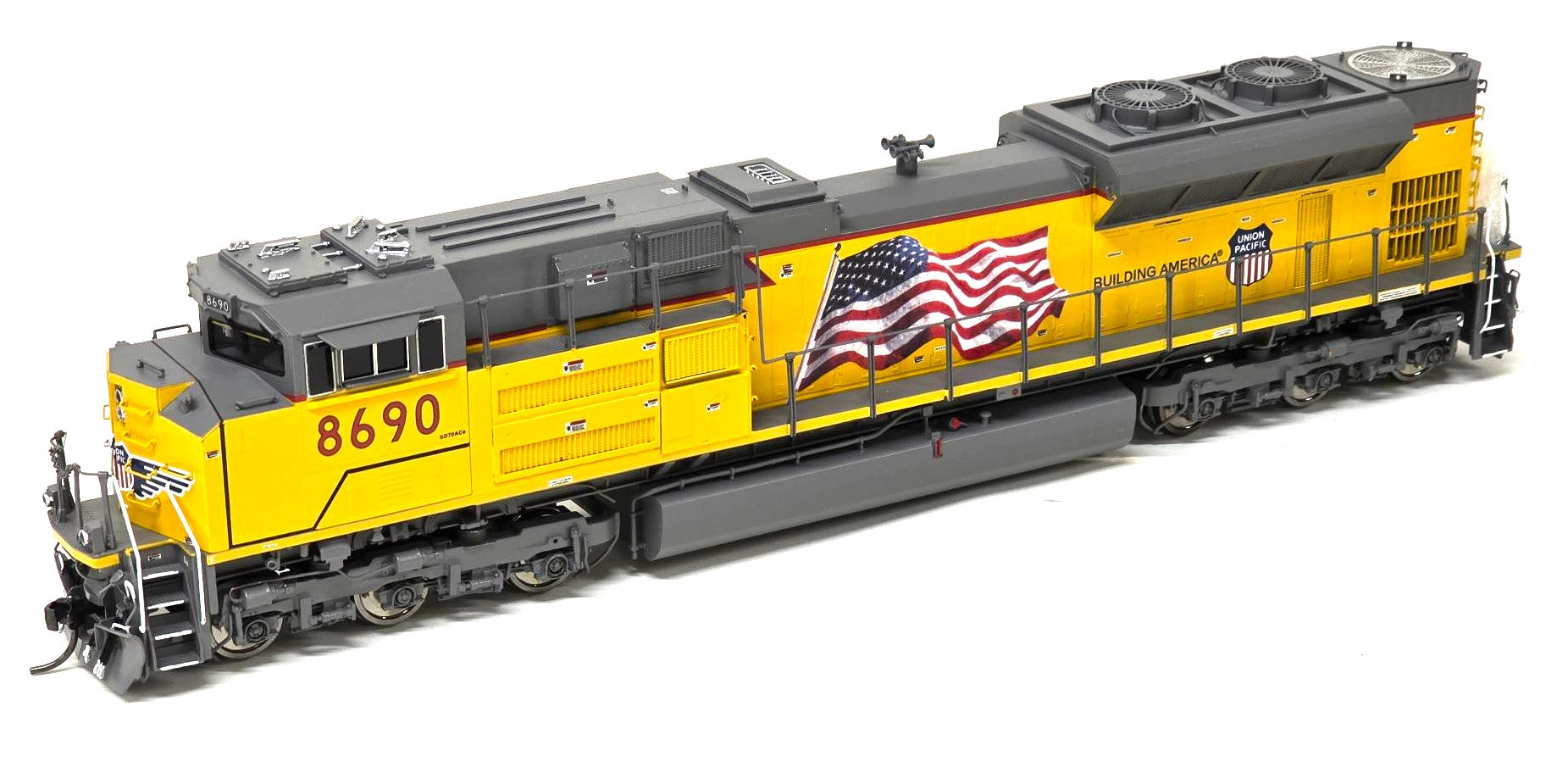 Union Pacific SD70ACE Isolated Cab, Engine# 8690 – Division Point