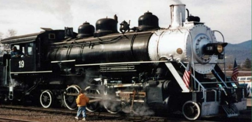 90 Ton Baldwin 2-8-2 Yreka #19 Later version