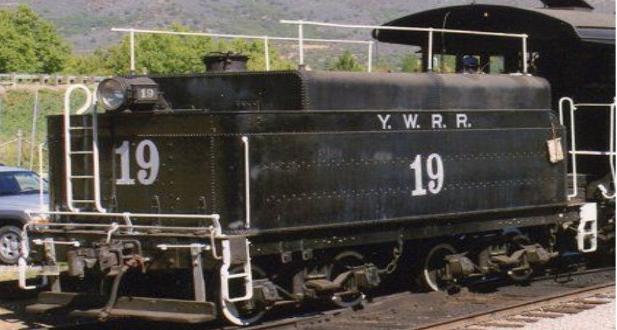 90 Ton Baldwin 2-8-2 Yreka #19 Later version