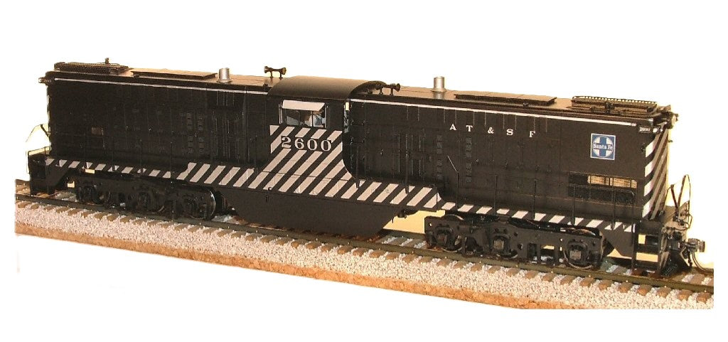 Baldwin Center Cab DT-6-6-2000 ATSF #2600/2601