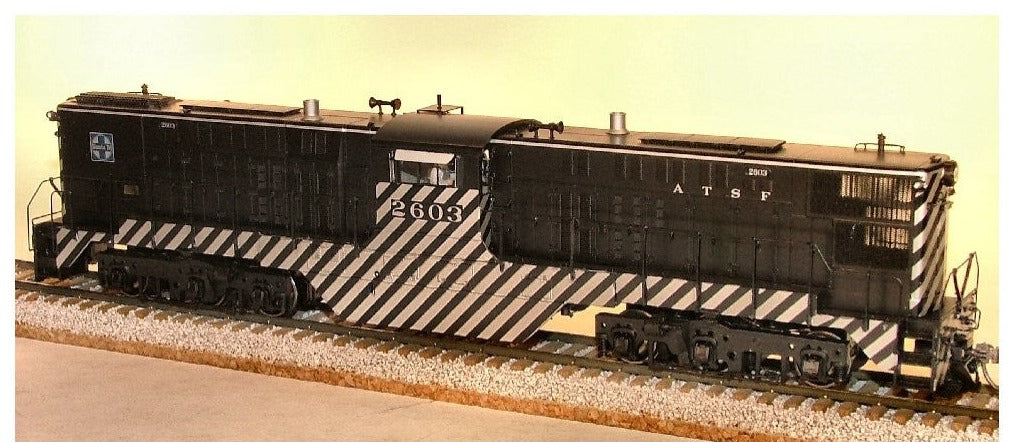 Baldwin Center Cab DT-6-6-2000 ATSF #2605 Cajon Pusher