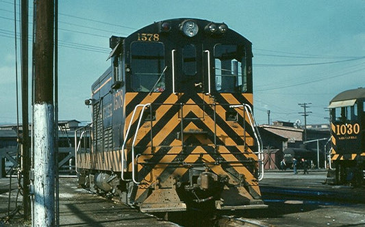 FM H12-44 Southern Pacific BREADBOX Tiger Stripe # 1578