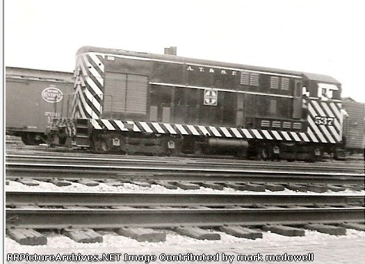 FM H12-44 ATSF Zebra, #537 Light frame