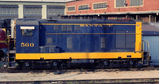 FM H12-44 ATSF Blue/Yellow, (MATCHBOX) #560
