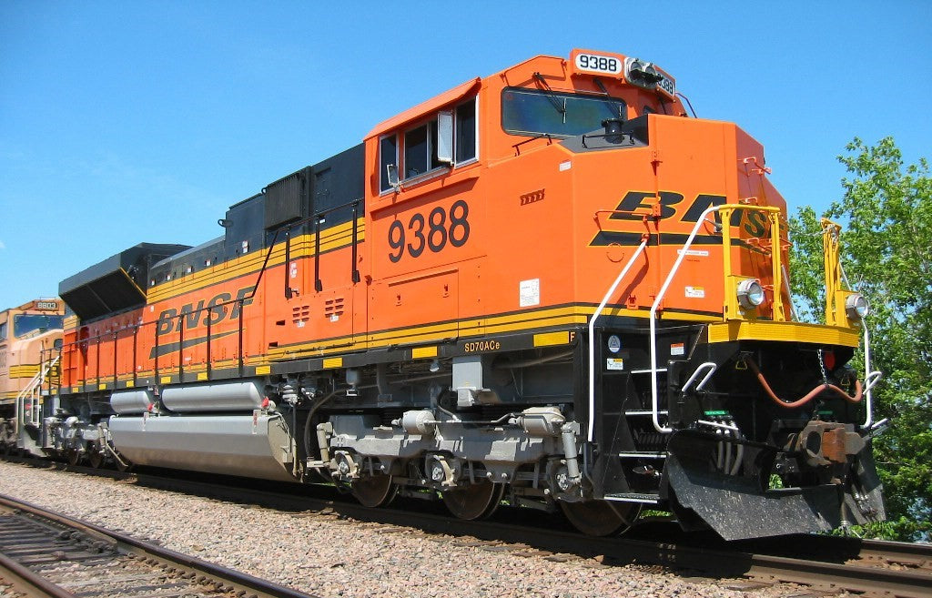 BNSF Engine SD70ACE, Engine# 9388 – Division Point