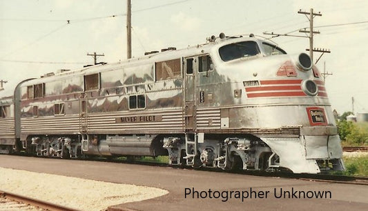 CBQ E5A Silver Meteor #9912A Red Nose 1960's