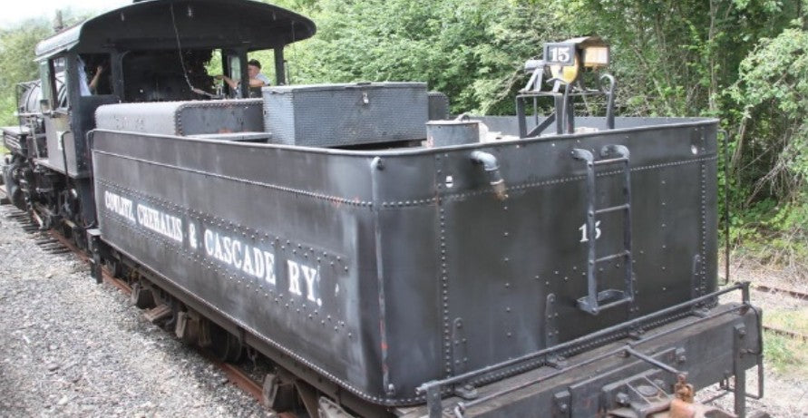 90 Ton Baldwin 2-8-2 CC&C #15