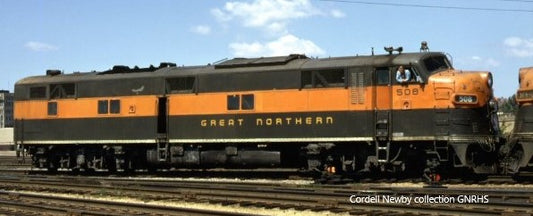 Great Northern (GN) – E7 A Unit #508 Simplified