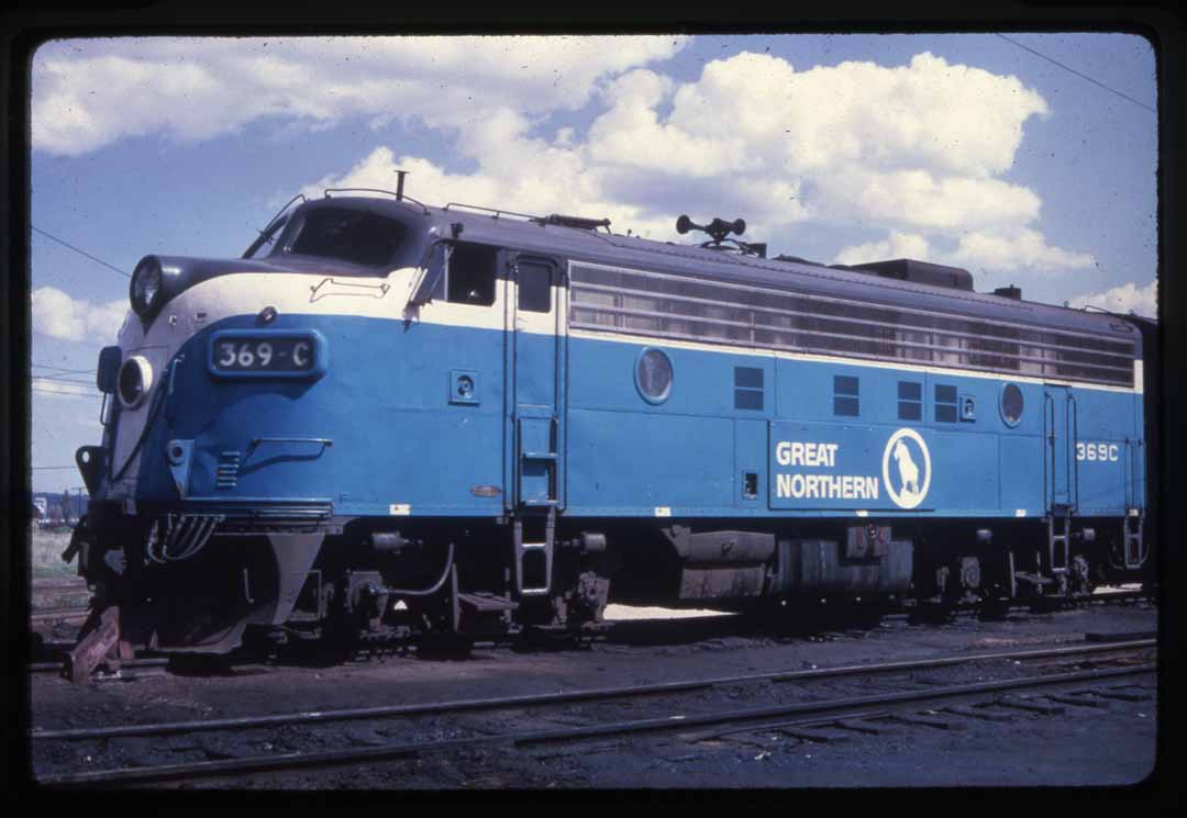 Great Northern (GN) – F7 A Unit # 367C Big Sky Blue – Division Point