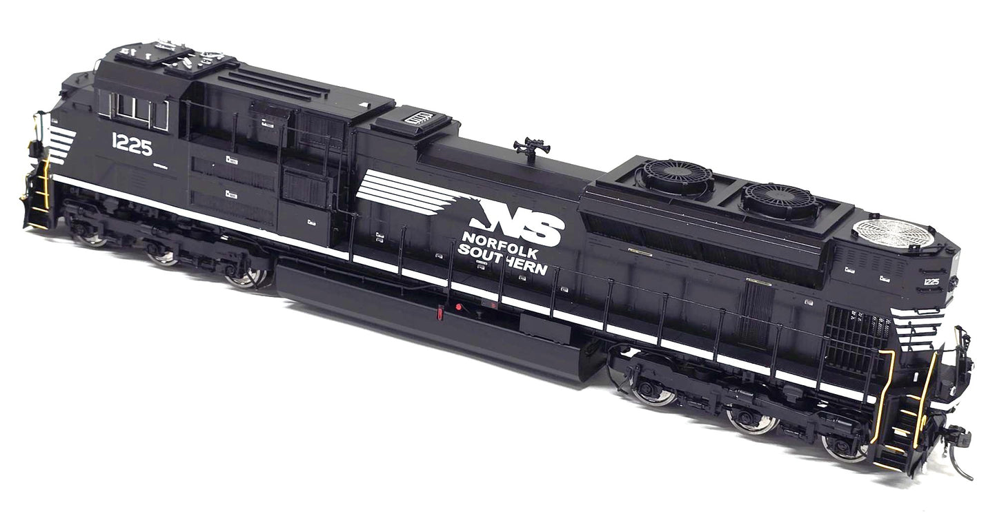 Norfolk Southern SD70ACE Barcode, Engine# 1225
