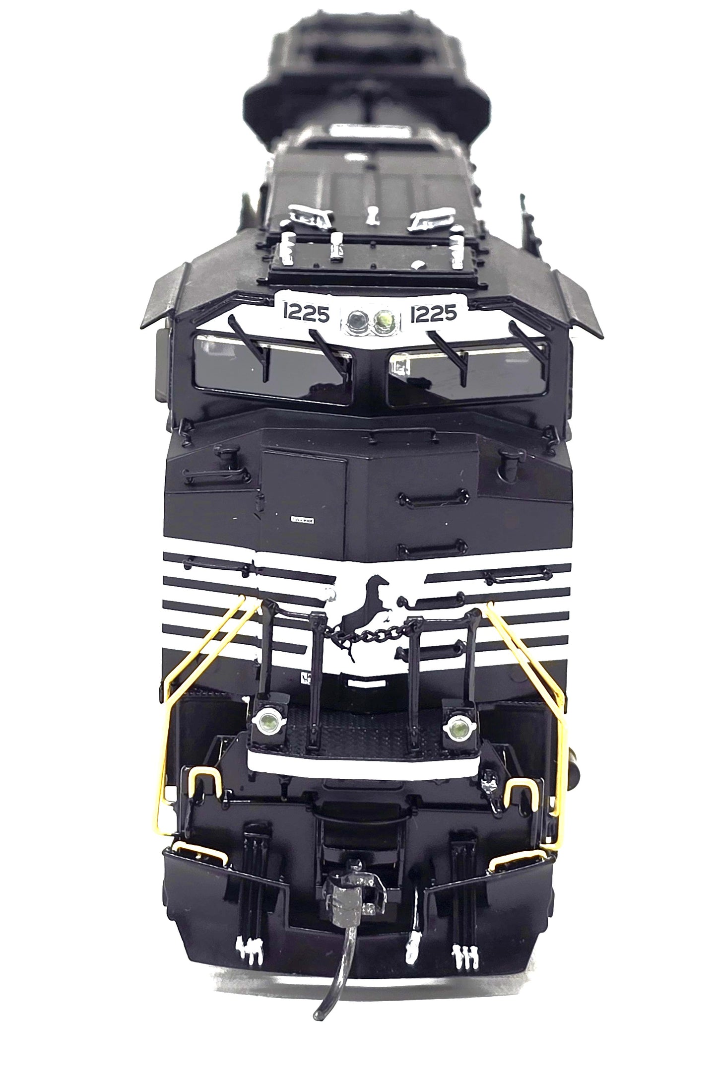 Norfolk Southern SD70ACE Barcode, Engine# 1225