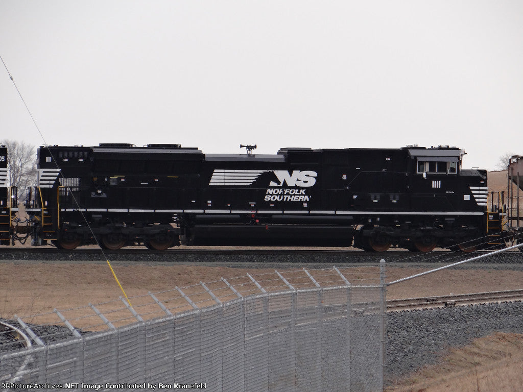 Norfolk Southern SD70ACE Barcode, Engine# 1111