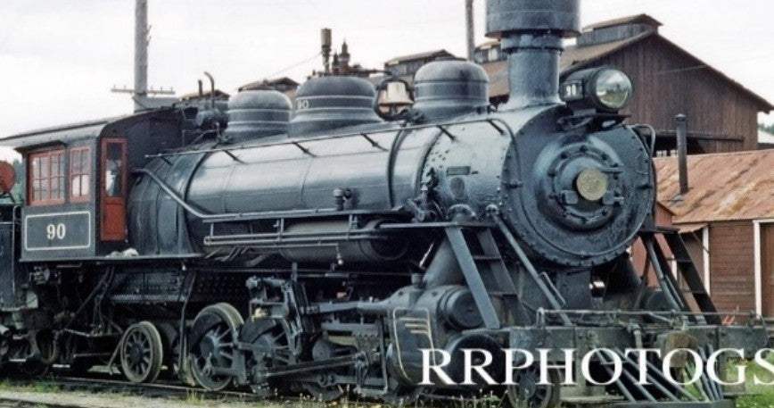 90 Ton Baldwin 2-8-2 Rayonier #90