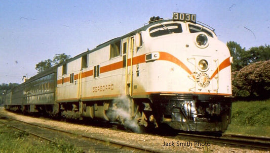 Seaboard Air Line (SAL) – E7 A Unit #3030 White w/red stripe (Copy)