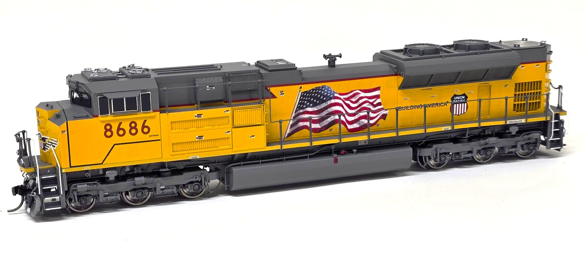 Union Pacific SD70ACE Isolated Cab, Engine# 8686 – Division Point