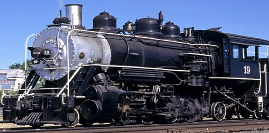 90 Ton Baldwin 2-8-2 Yreka #19 Later version
