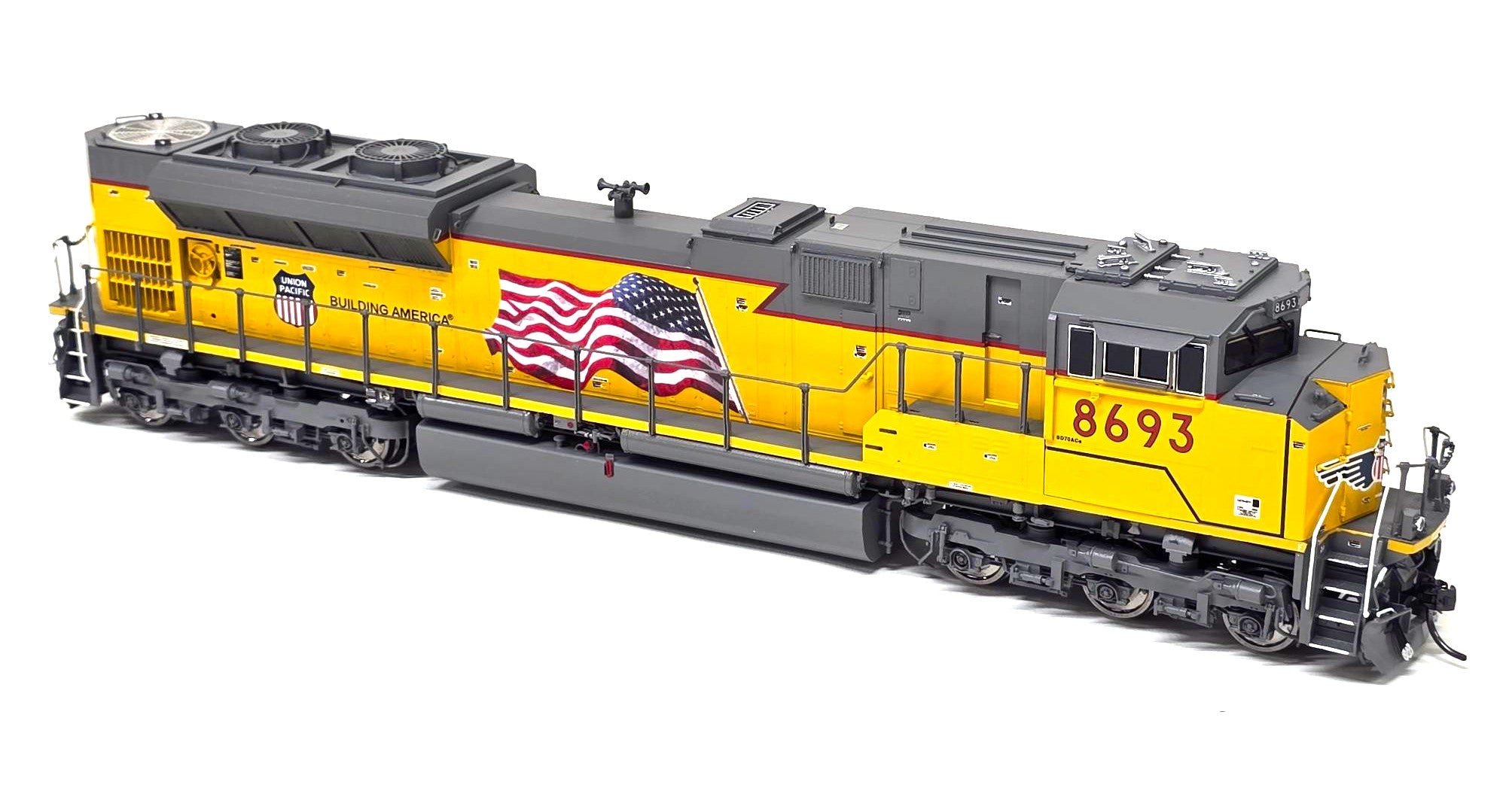 Union Pacific SD70ACE Isolated Cab, Engine# 8693 – Division Point