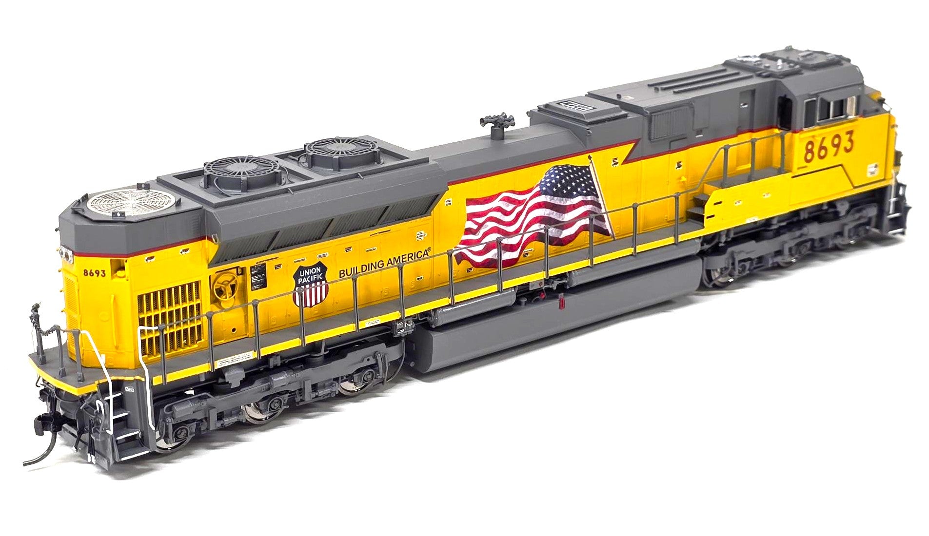 Union Pacific SD70ACE Isolated Cab, Engine# 8693 – Division Point